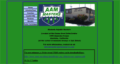 Desktop Screenshot of alamedaaquaticmasters.com